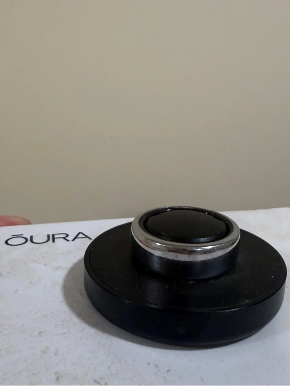 Oura 3 silver ring size 10